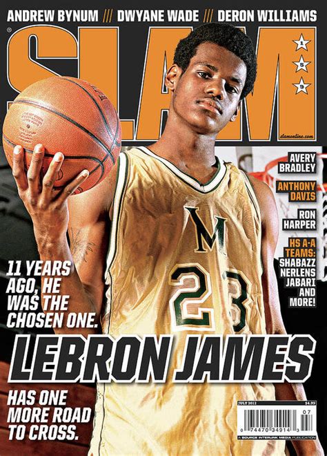 Lebron James: 11 Years Ago, he was the Chosen One. SLAM Cover Art Print by Atiba Jefferson ...