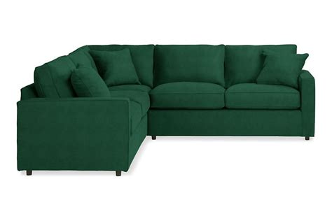 15 Gorgeous Green Sofas (For When You’re Ready to Move on from Navy) | Dark green couches, Green ...