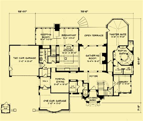 Tudor Style House Plans For a Gorgeous Four Bedroom Home