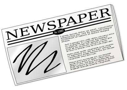 Free Newspaper Clip Art, Download Free Newspaper Clip Art png images ...