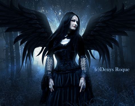 Miss Raven II by DenysDigitalArtwork on DeviantArt