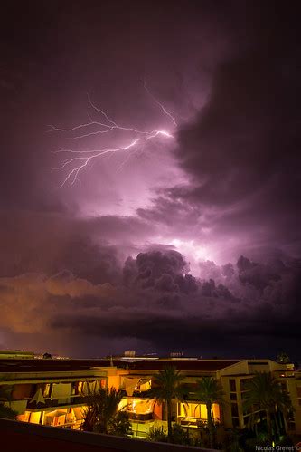 French Riviera Summer Storm | A huge storm cell hovers and e… | Flickr