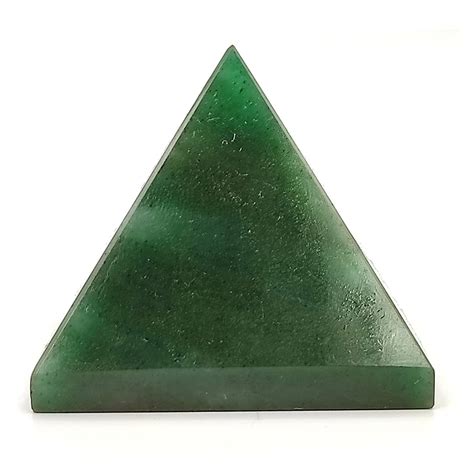 Green Aventurine Crystal Pyramid Healing - Plus Value