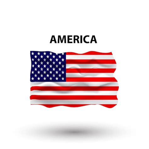 Premium Vector | America flag design