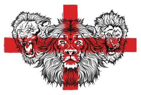 Pin by Jim Sanders on emblems | England tattoo, 3 lions, Football tattoo