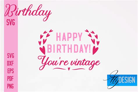 Birthday SVG | Happy Birthday Quotes SVG Design | Happy Days SVG By Fly ...