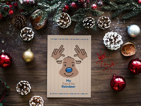 ASL Christmas Cards Deaf ASL Merry Christmas Greeting Cards - Etsy