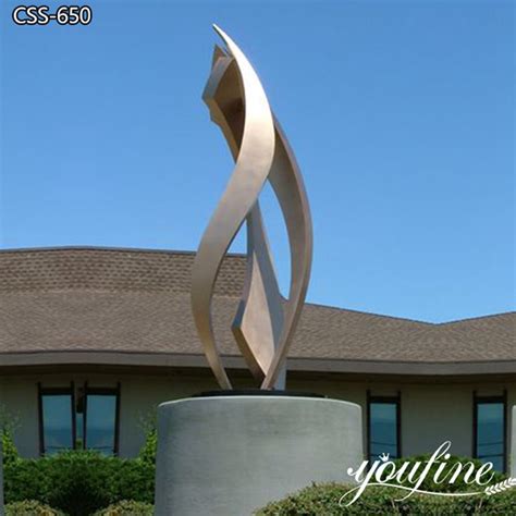 Abstract Metal Outdoor Sculpture Outdoor Decor - YouFine Sculpture