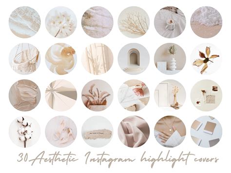 Aesthetic Instagram Highlight Cover Icon Grafica di EvaTemplates · Creative Fabrica