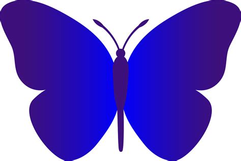 clip art simple butterfly - Clip Art Library