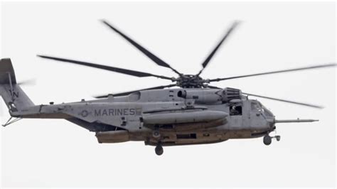 Search for 5 Marines continues after missing helicopter found