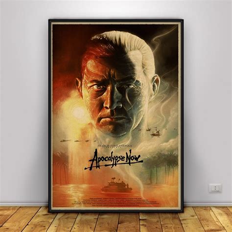 Apocalypse Now Poster, Wall Art, Wall Prints, Home Decor, Kraft Paper ...