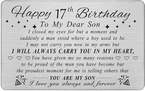 17 Birthday Wishes For Son - Danni Elfrida