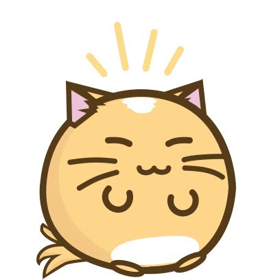 #Cat cute cat kawaii animal emoji comic japanese pastel cuteness fuzzballs New GIF on Giphy ...