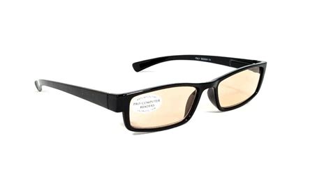 FOCUS ANTI-GLARE Computer Glasses Reduces Blue Light & Fatigue Black H ...