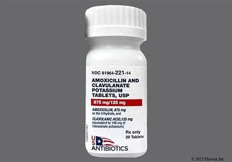 Amoxicillin/clavulanate (Augmentin): Dosage, Uses, Side