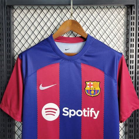 Barcelona 2023 Home Men Soccer Jersey - Zorrojersey- Professional ...