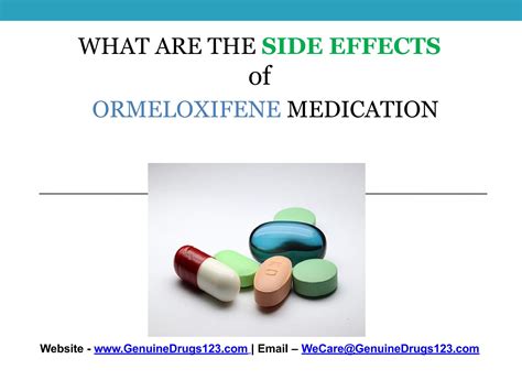 Ormeloxifene Side Effects by sam corner - Issuu