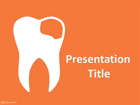 Dental Care Healthy Teeth Powerpoint Template Imaginelayout Com - Riset