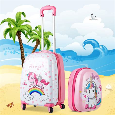 Kids Unicorn Suitcase Luggage Set – All Things Unicorn