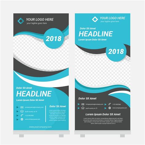 Standee Design Template Vector 183612 Vector Art at Vecteezy