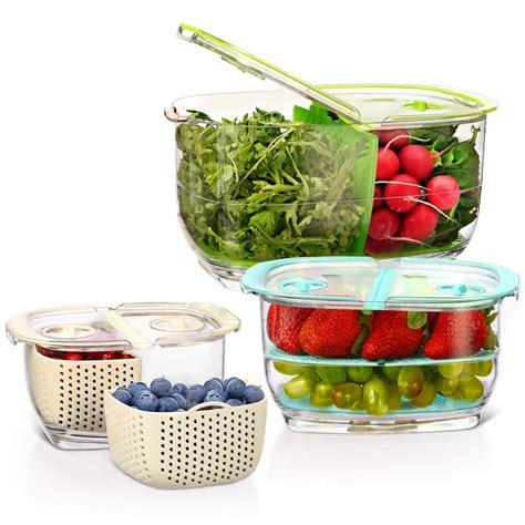 LUXEAR Produce Saver Veggie Fruit Storage Containers | Best Produce Savers | POPSUGAR Food Photo 4