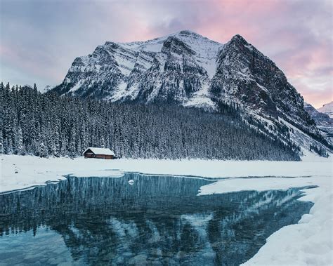 Winter in Banff National Park on Behance