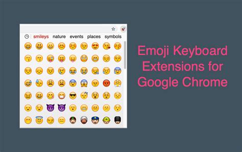 Top 3 Emoji Keyboard Extensions for Google Chrome – WebNots