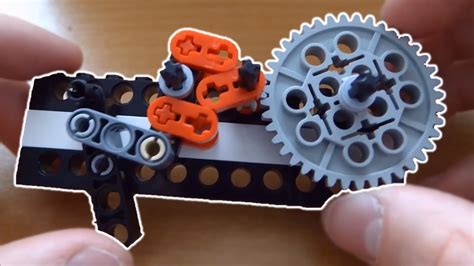 Lego Semi Auto Gun Mechanism Tutorial - YouTube