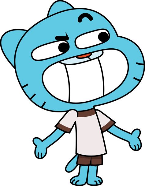 Gumball - What? It's called the T-pose by Comeha on DeviantArt