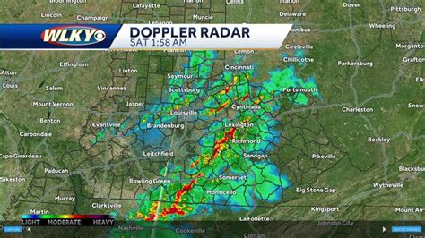 Severe weather threat moves out of Louisville region