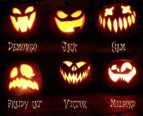 31 best Jack-O-Lantern Faces images on Pinterest | Face, Faces and Lantern