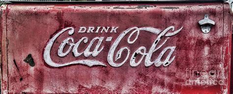 Retro Drink Coca Cola Store Ice Cooler Photograph by Paul Ward - Fine ...