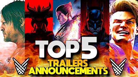 TOP 5 Game Awards Trailers / Announcements you Missed - YouTube