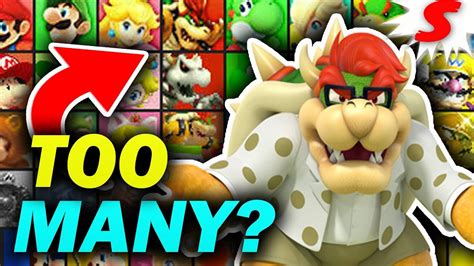 Are There TOO MANY Mario Characters in Super Smash Bros? I Don't Think So. - YouTube