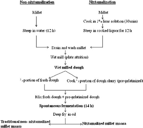 Process for production of nixtamalized and non-nixtamalized... | Download Scientific Diagram