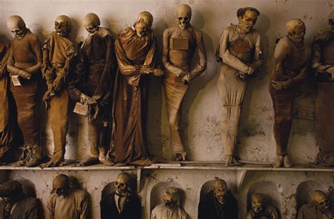 Mummies of the Capuchin Catacombs in Palermo, Italy