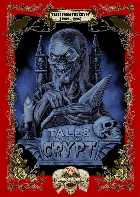 card no. 308 - Tales from the Crypt (1989 – 1996) | Retro horror, Horror artwork, Horror themes