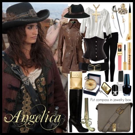 Angelica - Pirates of the Caribbean | Caribbean outfits, Character inspired outfits, Casual cosplay