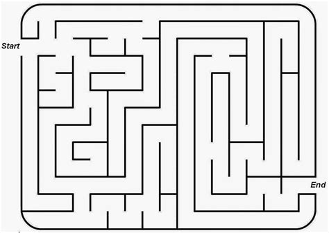 Colour Drawing Free HD Wallpapers: Mazes For Kids Game Coloring Page ...