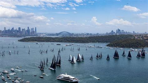 Fast Kollision bei Start der Regatta Sydney-Hobart