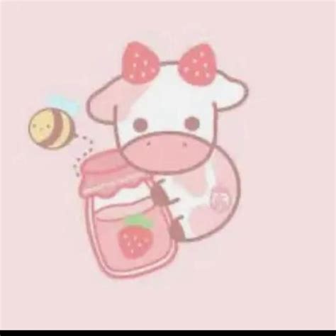 Strawberry Cow Aesthetic Pfp - pic-urethra