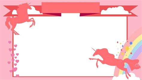 Unicorn Frame Background in Illustrator, SVG, JPG, EPS, PNG - Download | Template.net