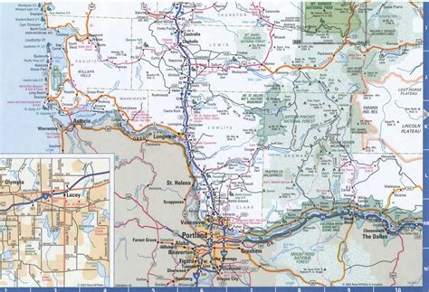 Detailed Map Of Western Washington