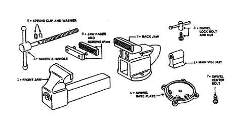 Wilton Vise Parts Diagram - Wiring Diagram