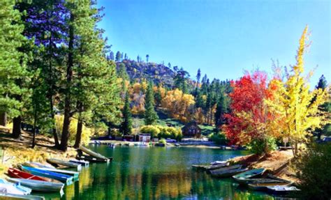 The Enchanting Lake In Southern California, Green Valley Lake, That ...