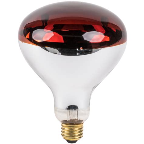 Lavex Janitorial 250 Watt Red Infrared Light Bulb Heat Lamp