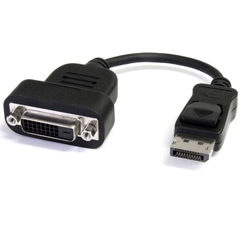 StarTech.com DisplayPort To DVI Adapter – Active – 1920x1200 – DP to DVI – DisplayPort Adapter ...