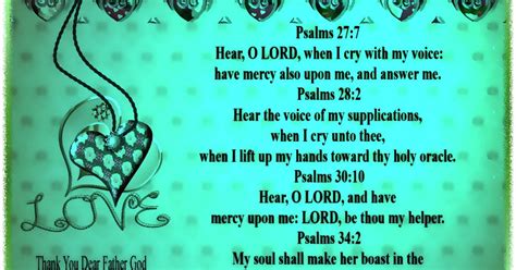 Christian Images In My Treasure Box: Prayer Verses Psalms - Poster