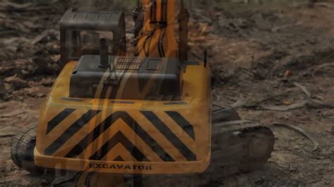 Hobby Engine Excavator - YouTube